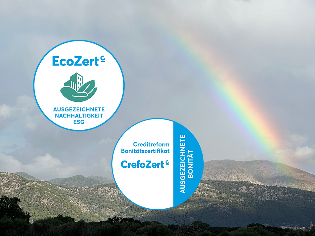 in jeder Hinsicht nachhaltig zertifiziert