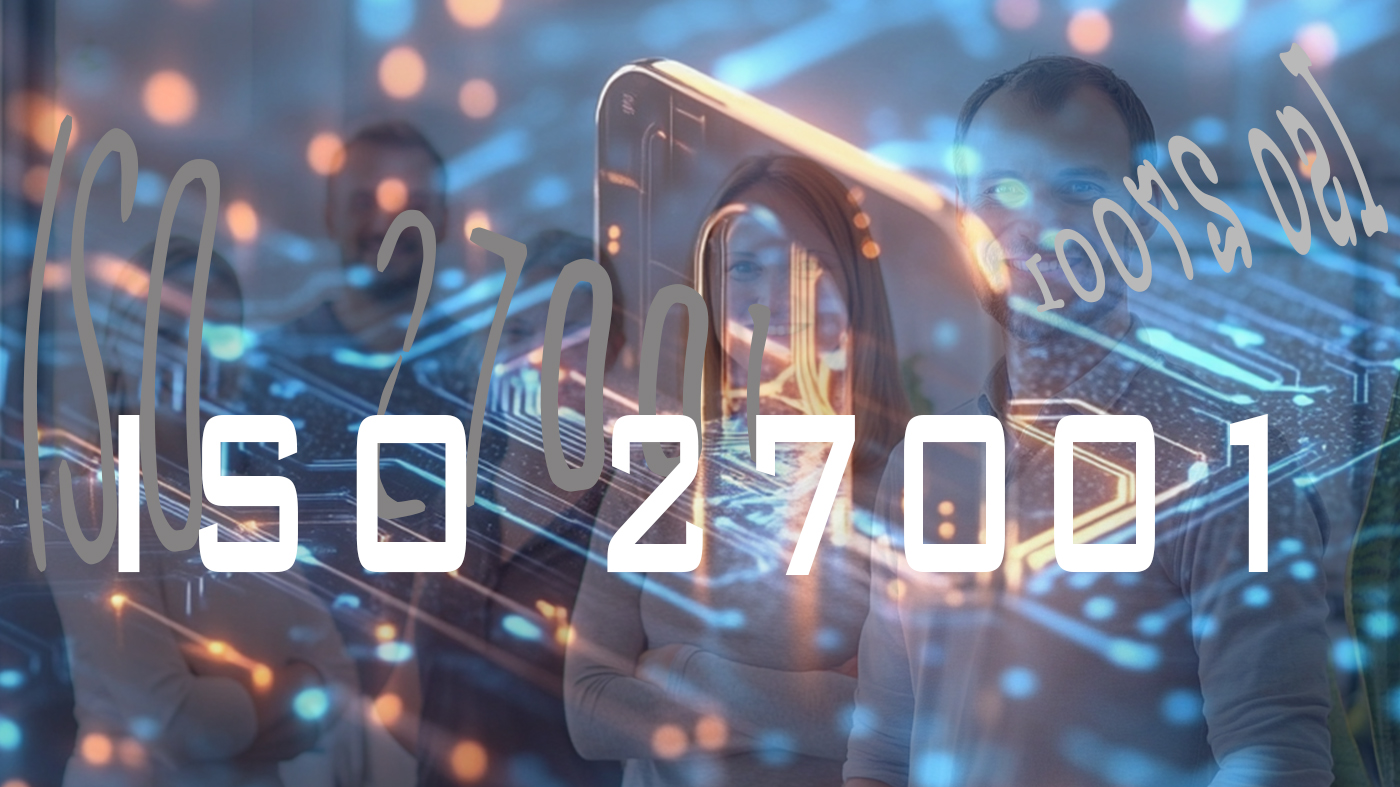 Collage zum Thema Zertifizierung nach ISO 27001